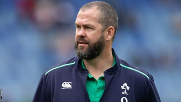 Ireland head coach Andy Farrell