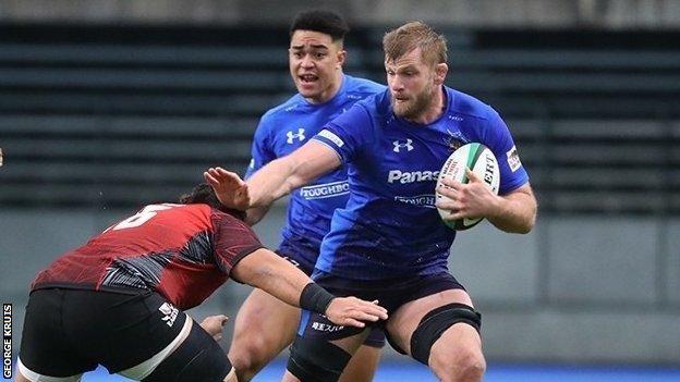 George Kruis playing for Panasonic Wild Knights