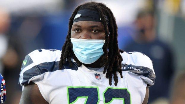 Seattle Seahawks' Brandon Shell