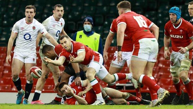 Scarlets scrum-half Gareth Davies has played 60 internationals for Wales