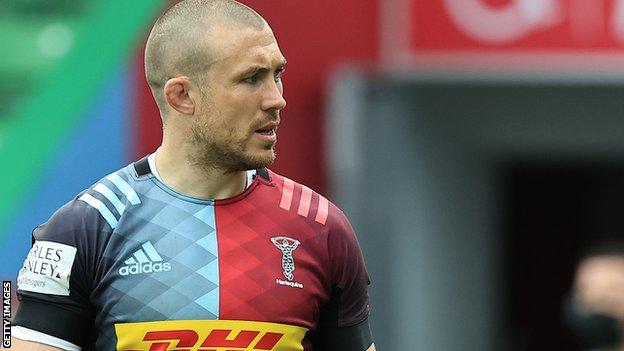 Harlequins full-back Mike Brown