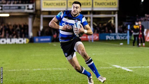 Bath try scorer Will Muir