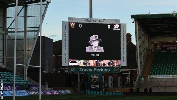 Tribute to the Queen at Franklin's Gardens