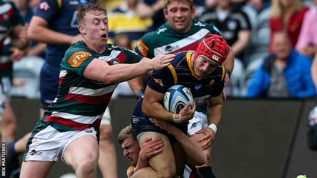 Leicester came from behind to beat Worcester 18-17 on their last visit on 29 May - to end a run of three straight defeats in all competitions at Sixways