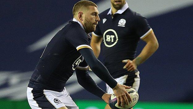 Scotland fly-half Finn Russell