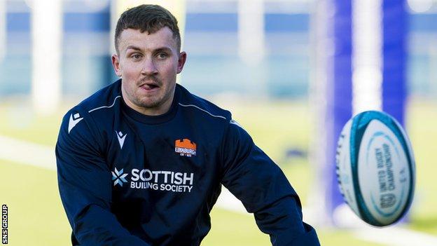 Edinburgh scrum-half Ben Vellacott