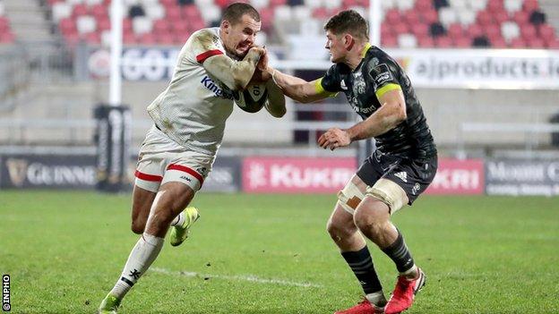 Jacob Stockdale in action