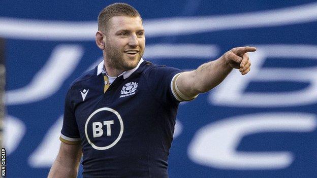 Scotland fly-half Finn Russell